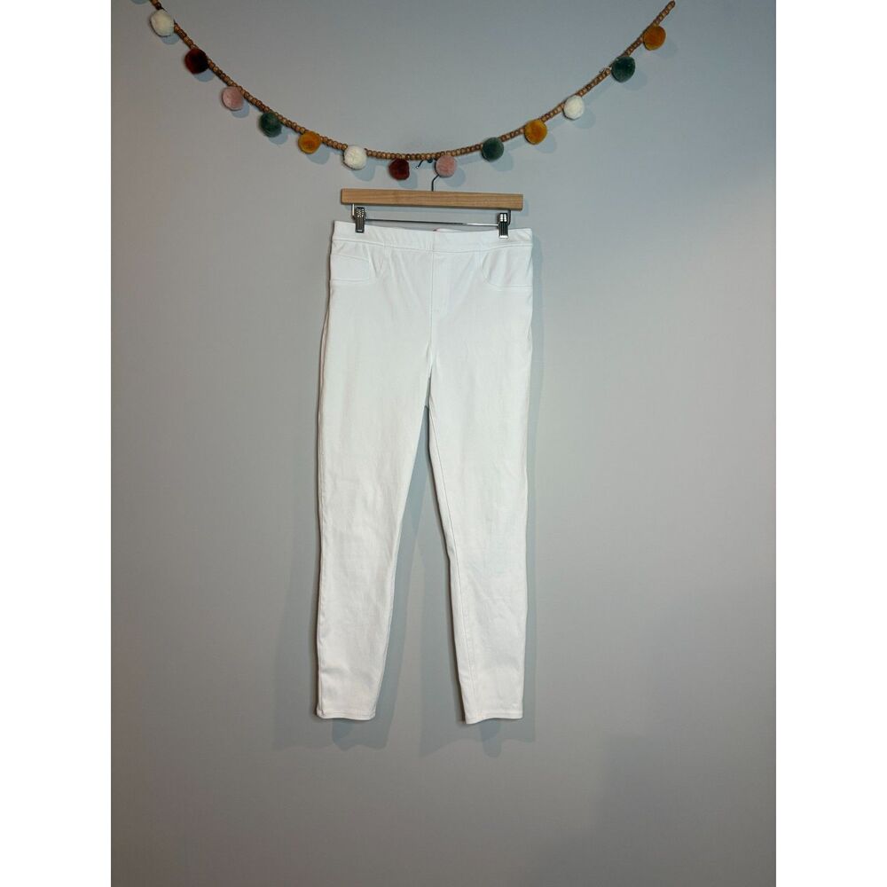 Spanx white pull on jegging jeans